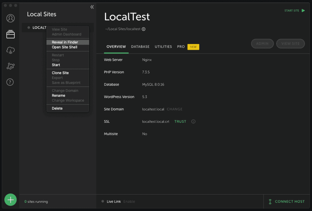 How to use Local by Flywheel with another host 1